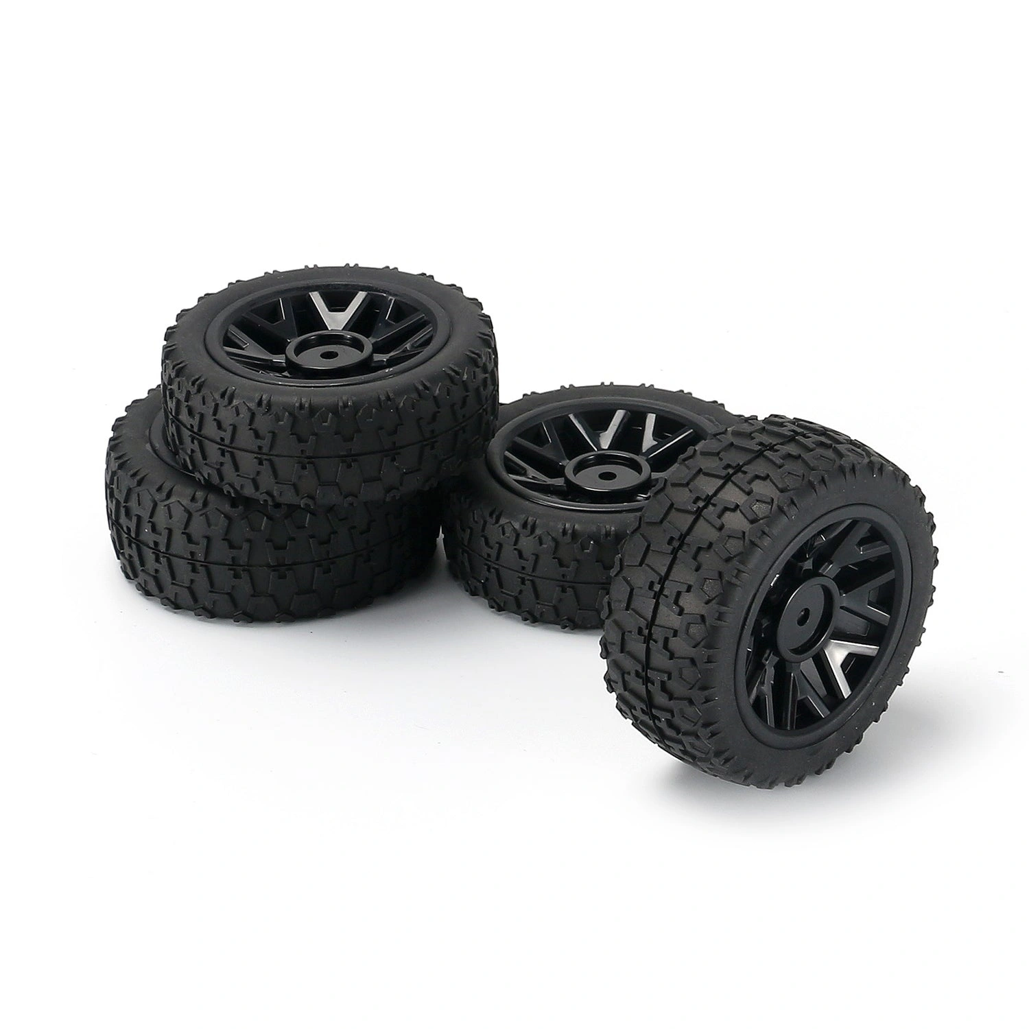 Buggy Tire Upgrade: 4 Pre-Mounted Wheels – Ride Smoother Now!